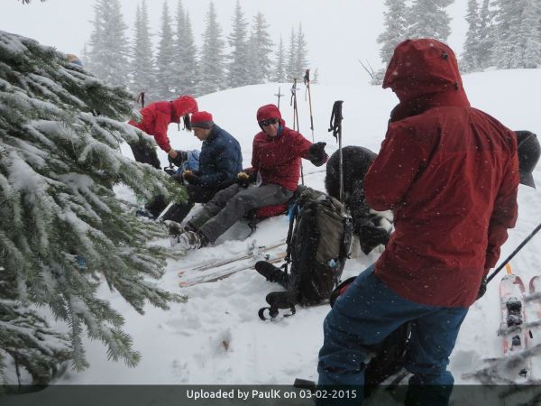 _Fat Dog Trail 2015 - Lunch on the ridge