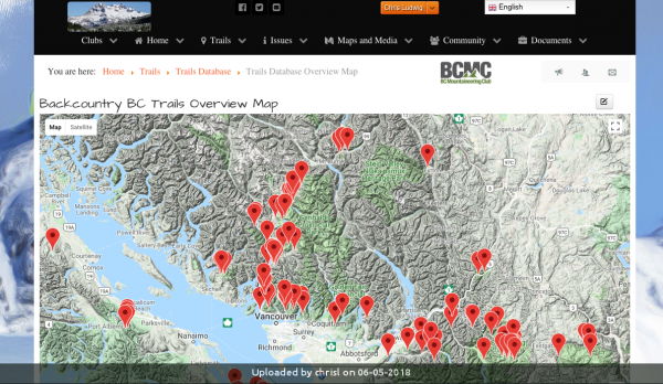 _BCMC lunches the BackcountryBC Website