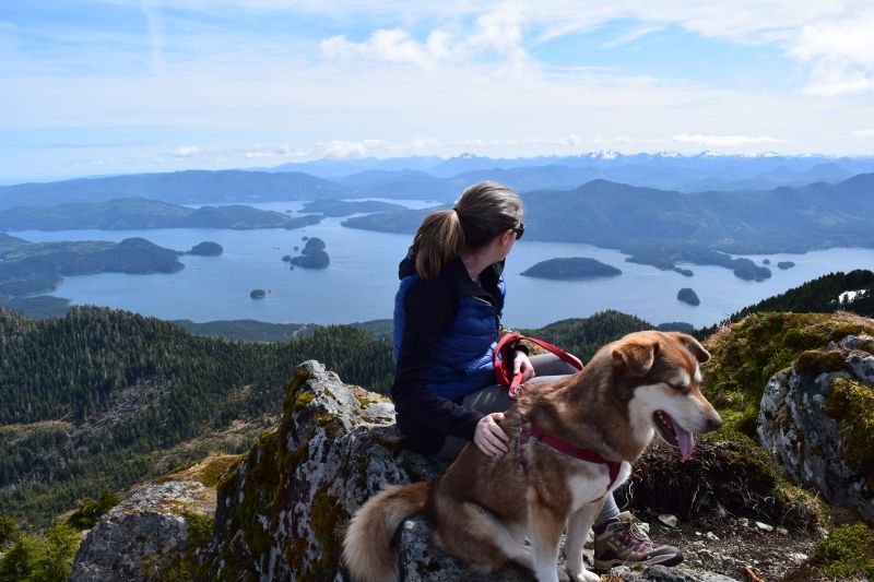 Haida Gwaii, top of Sleeping Beauty hike _Haida Gwaii, top of Sleeping Beauty hike